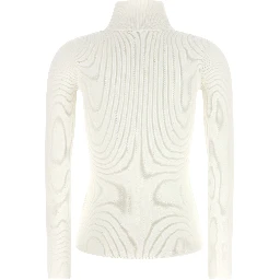 White Lycra Cardigan