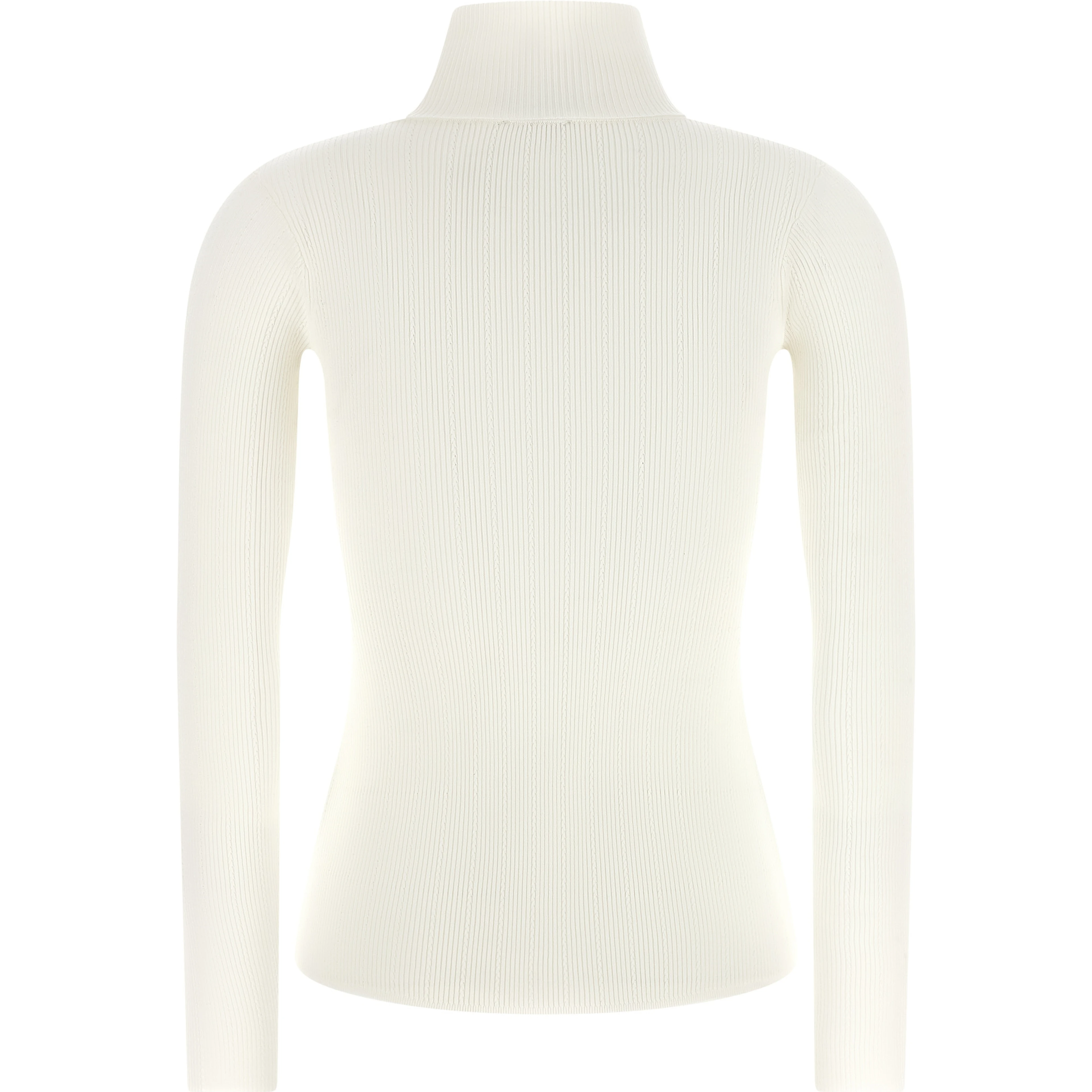 White Lycra Cardigan