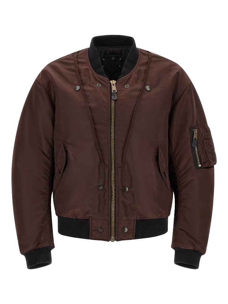 Multicolor Polyamide Bomber