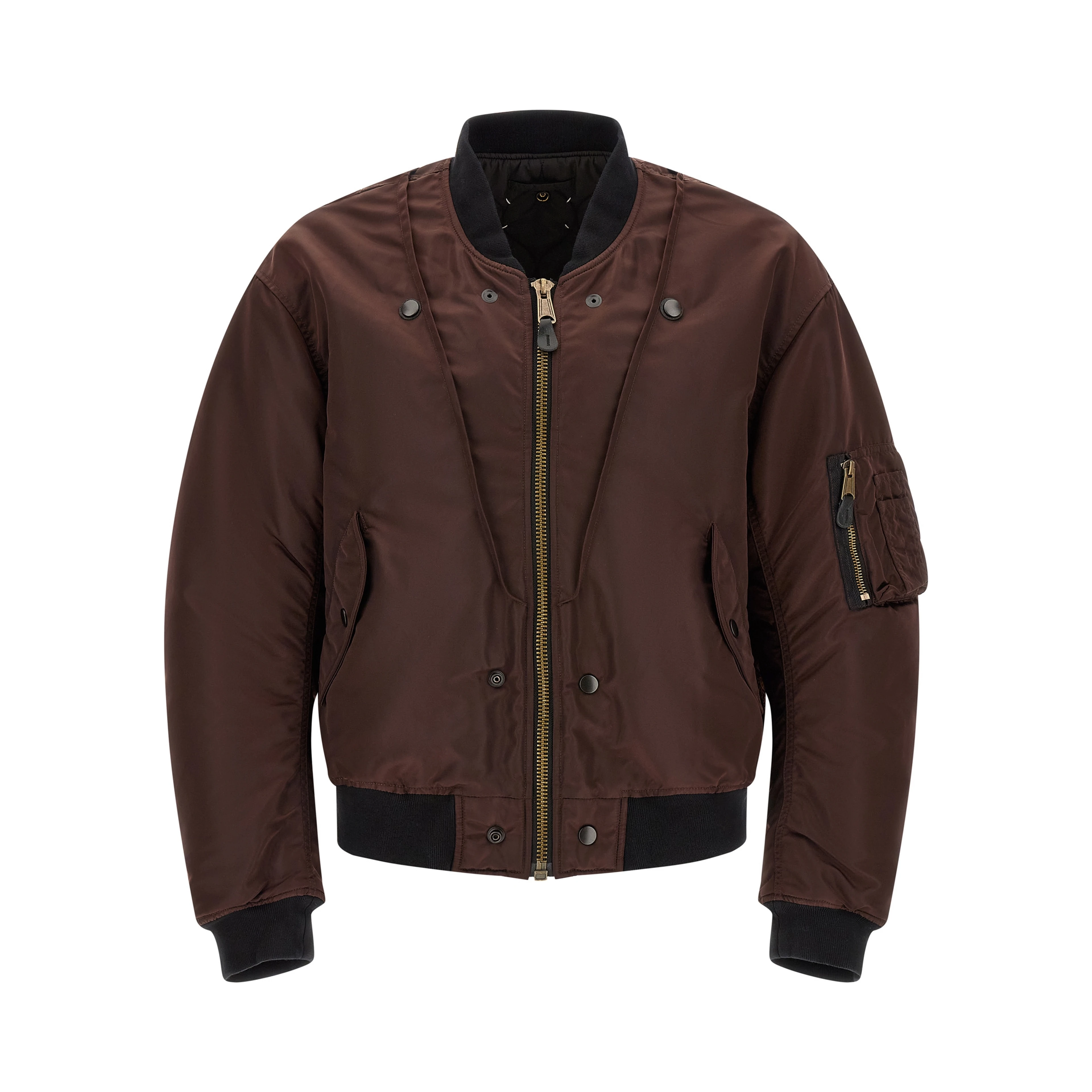 Multicolor Polyamide Bomber