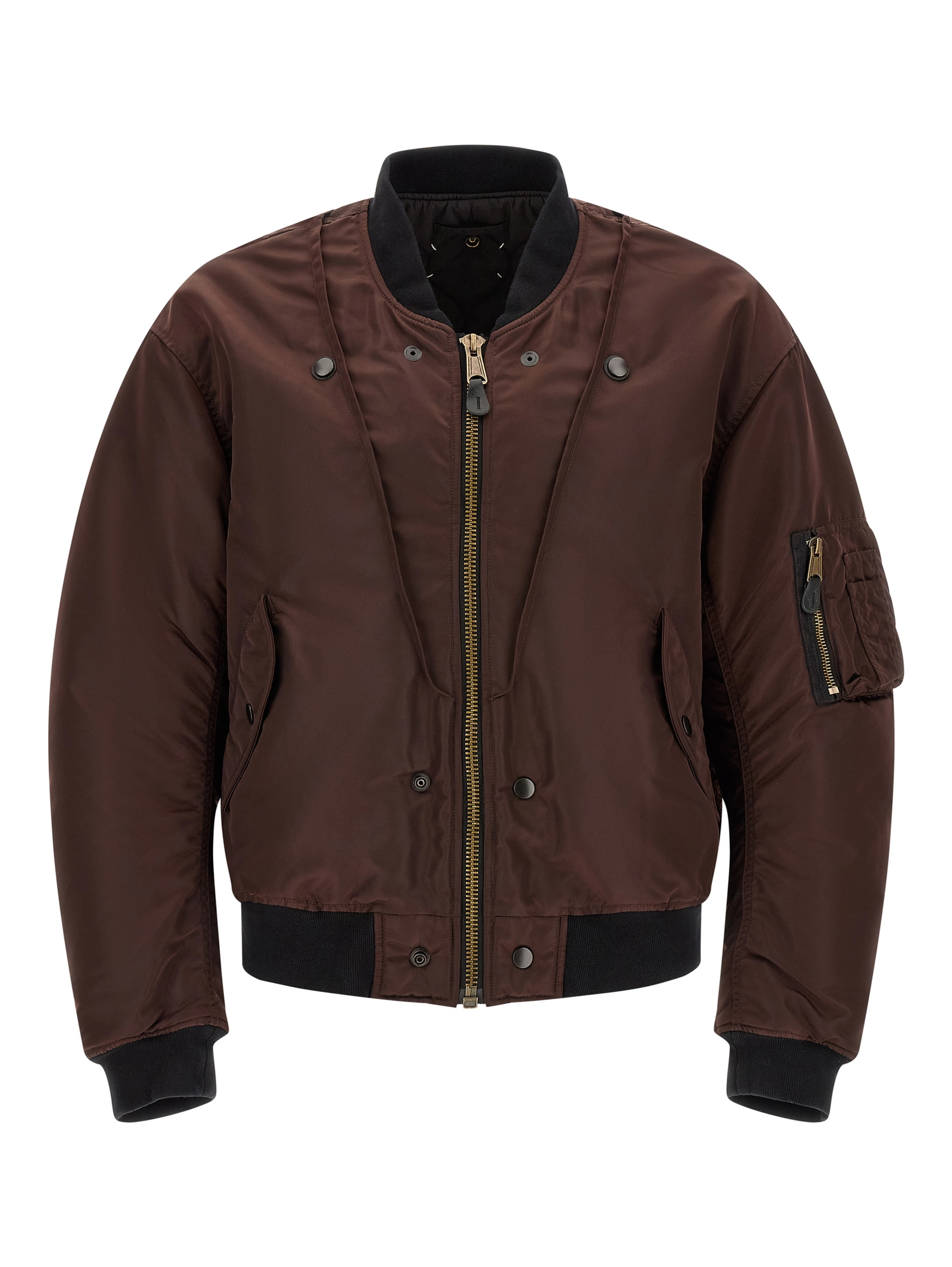 Multicolor Polyamide Bomber