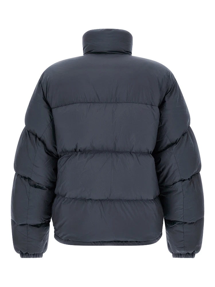 Gray Polyamide Full-Length Jacket alternative