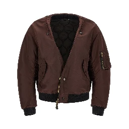 Multicolor Polyamide Bomber