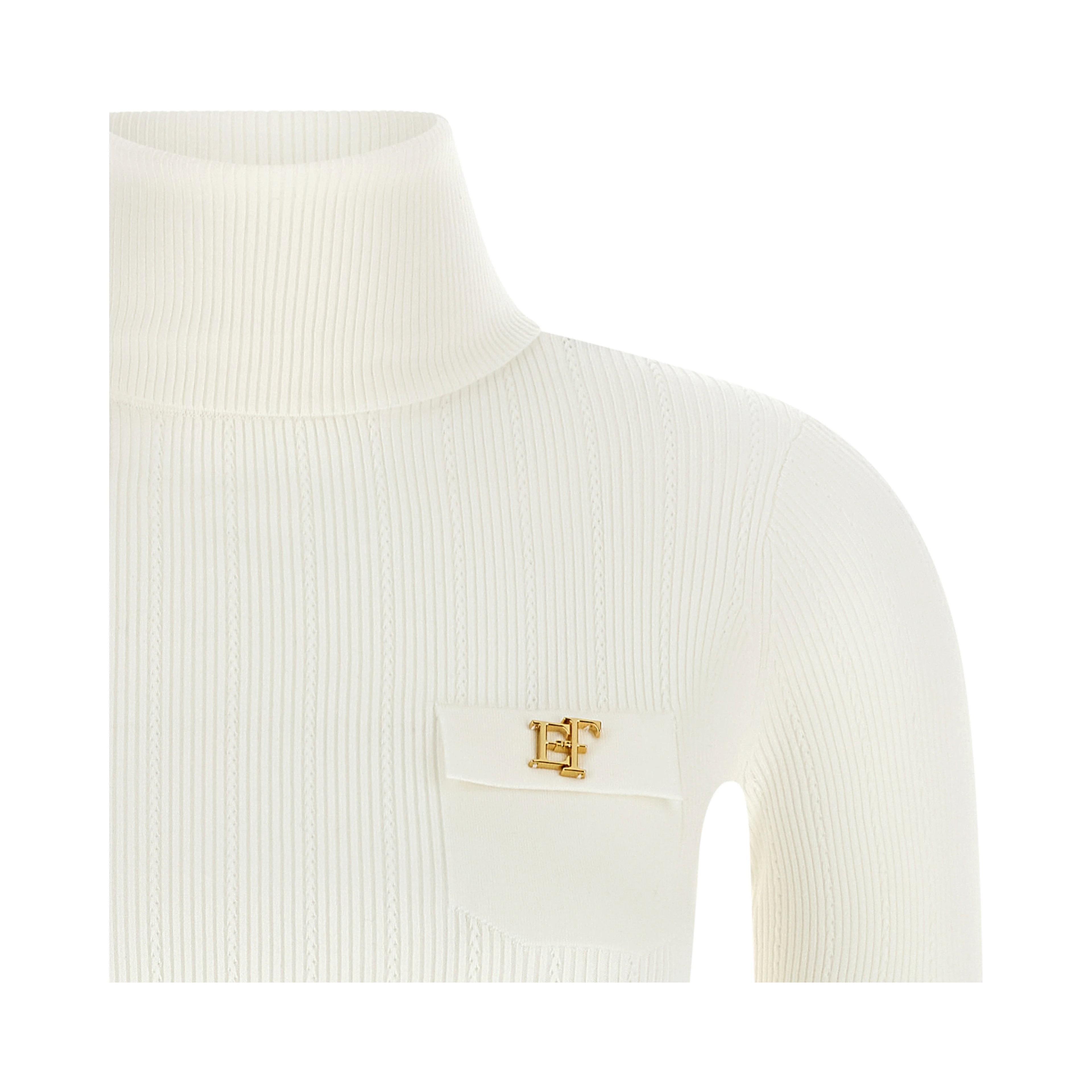 White Lycra Cardigan