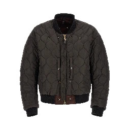 Multicolor Polyamide Bomber