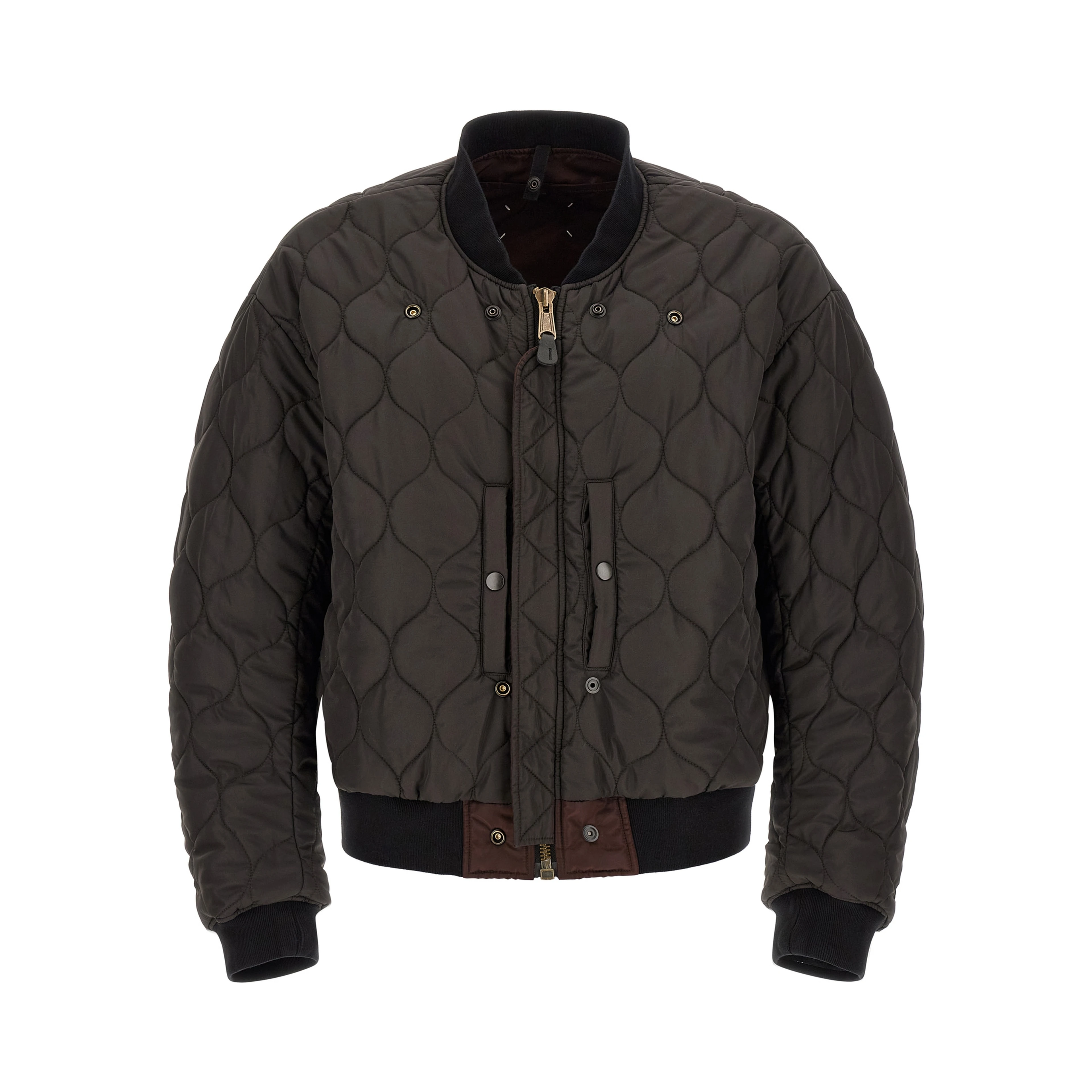 Multicolor Polyamide Bomber