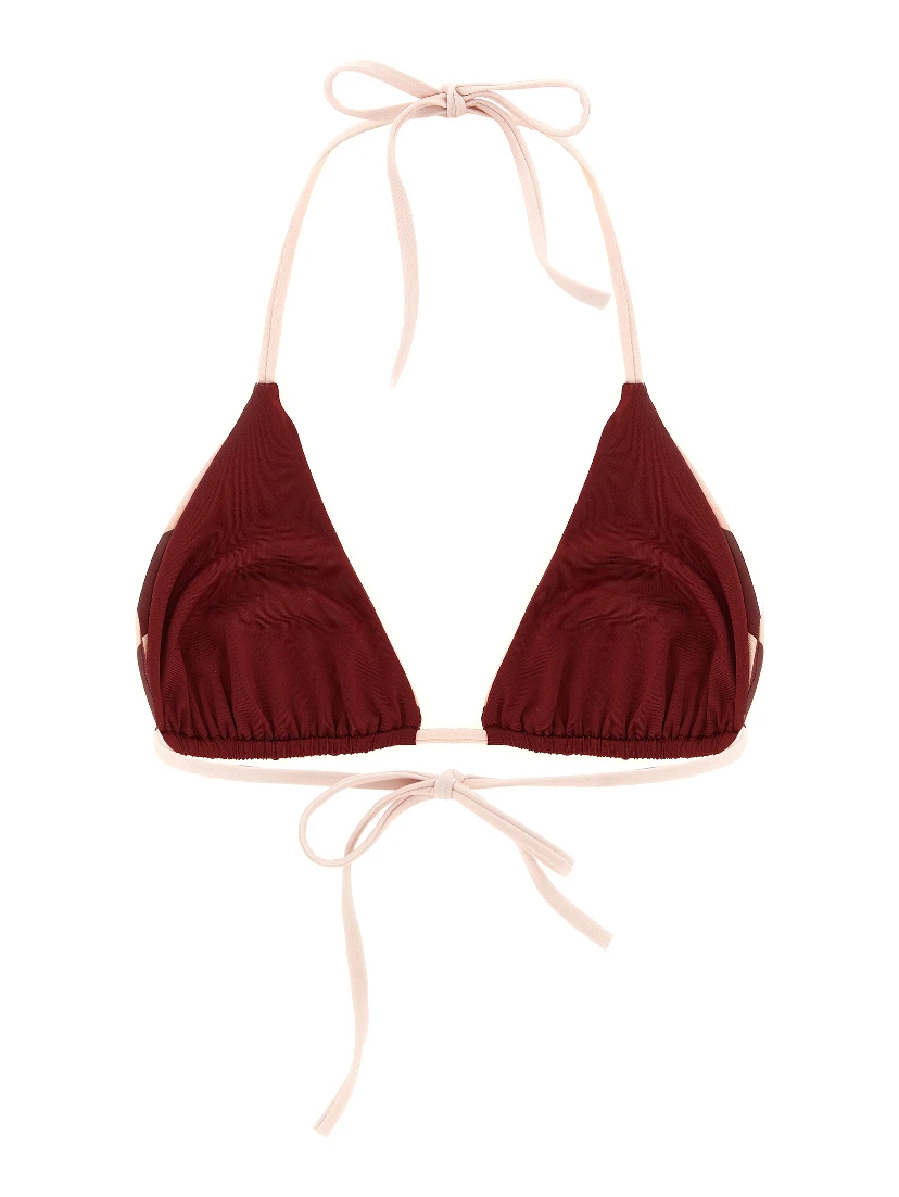Bordeaux Polyester Bikini