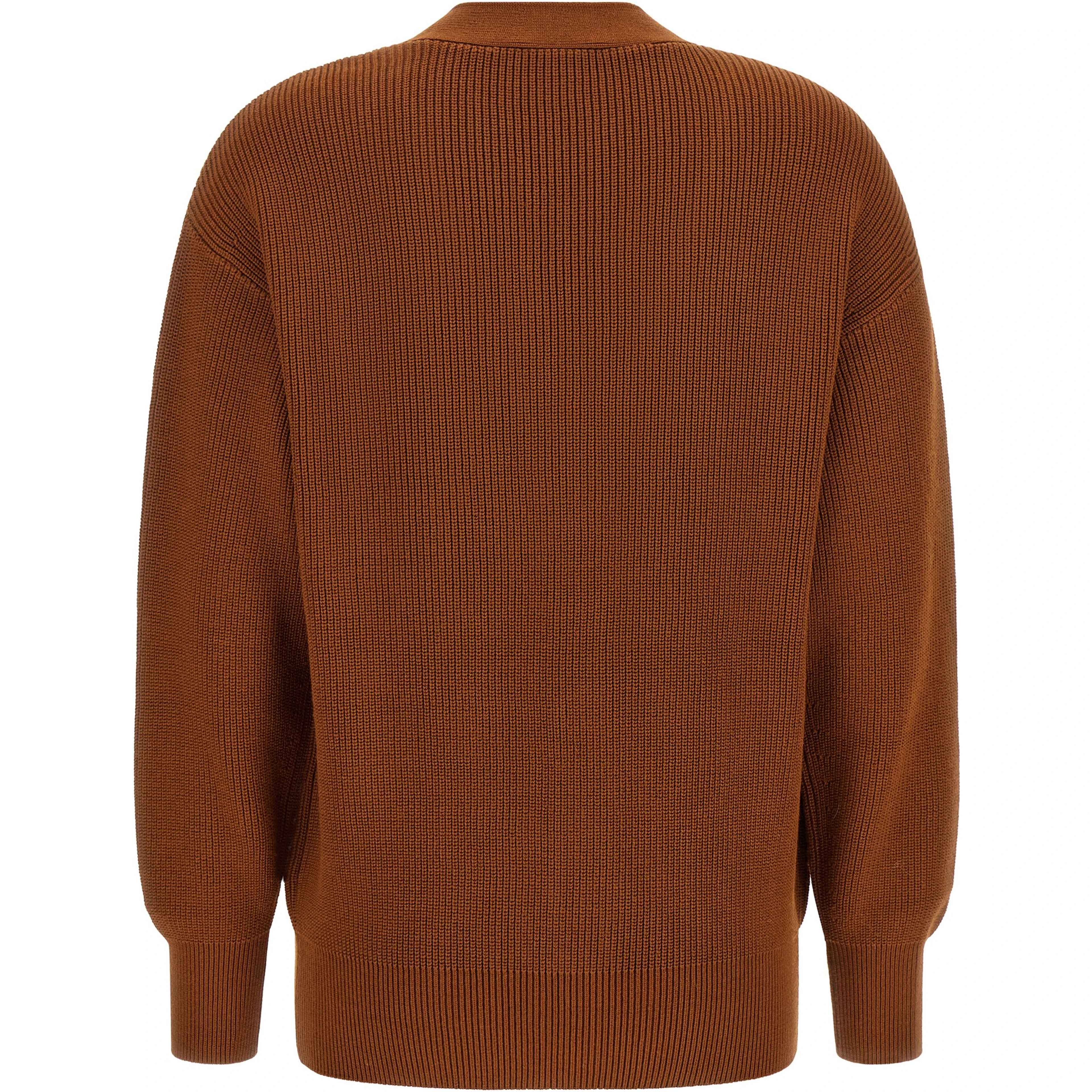 Brown Viscose Cardigan