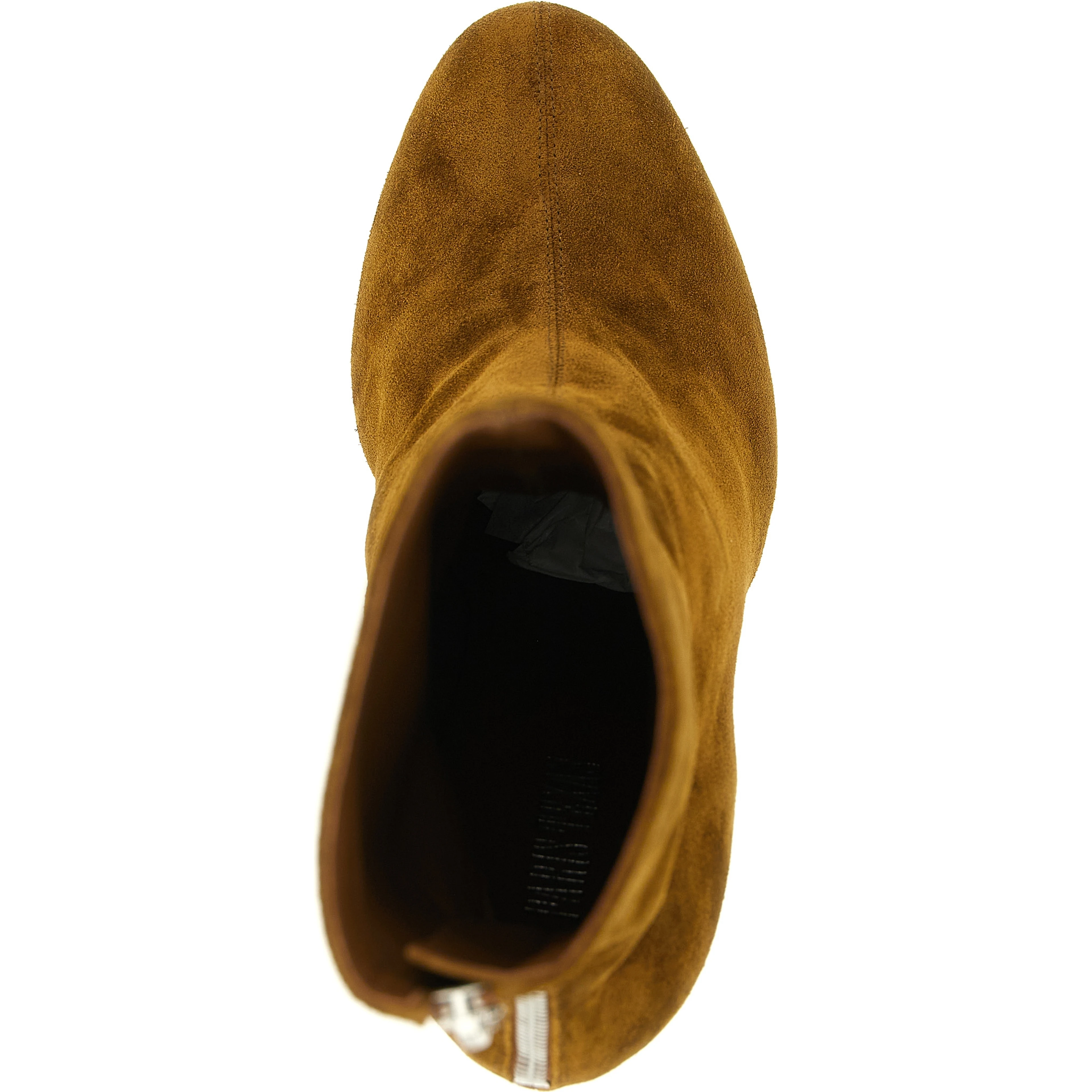 Brown Calfskin Ankle Boots