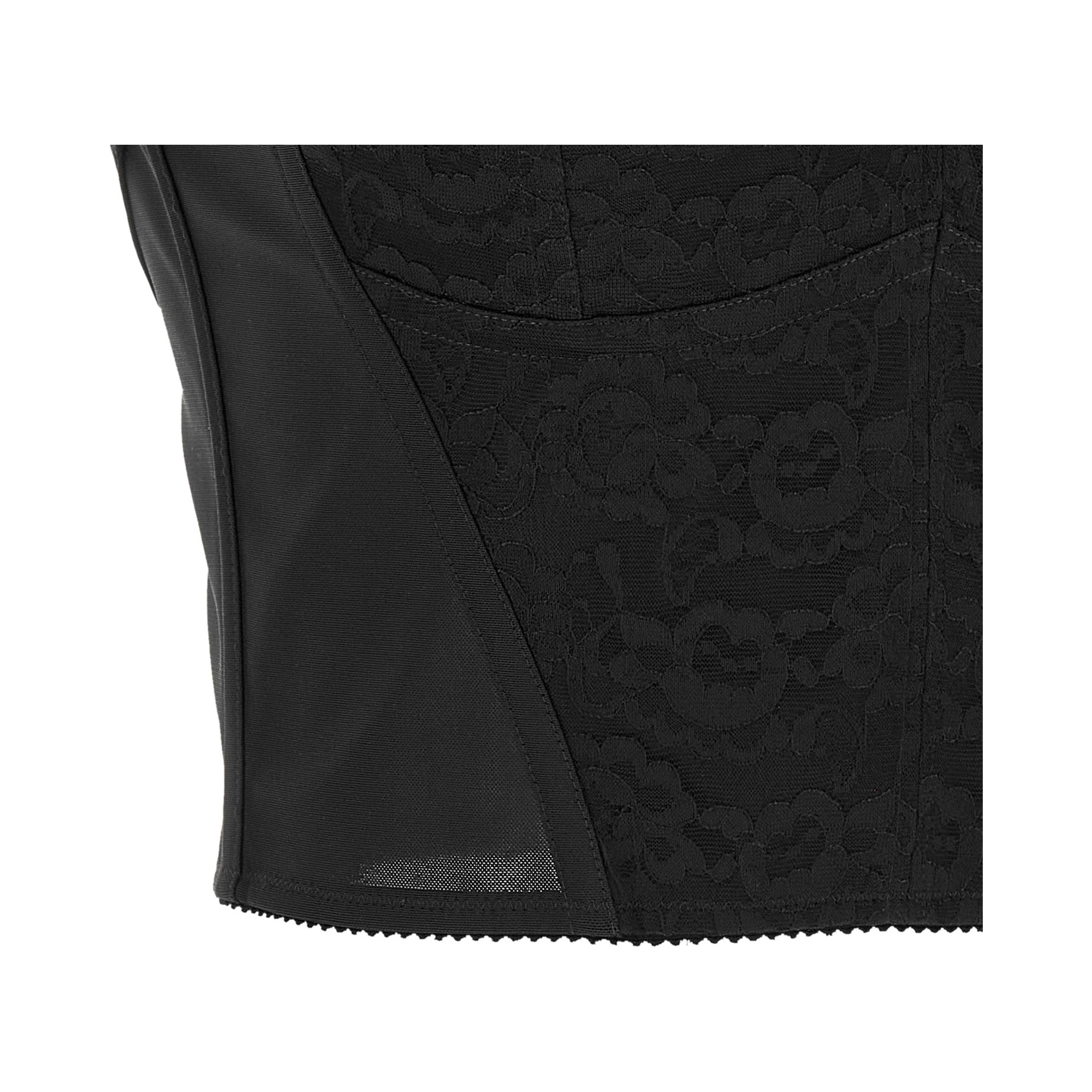 Black Polyamide Tank Tops
