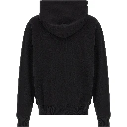 Black Cotton Sweatshirt