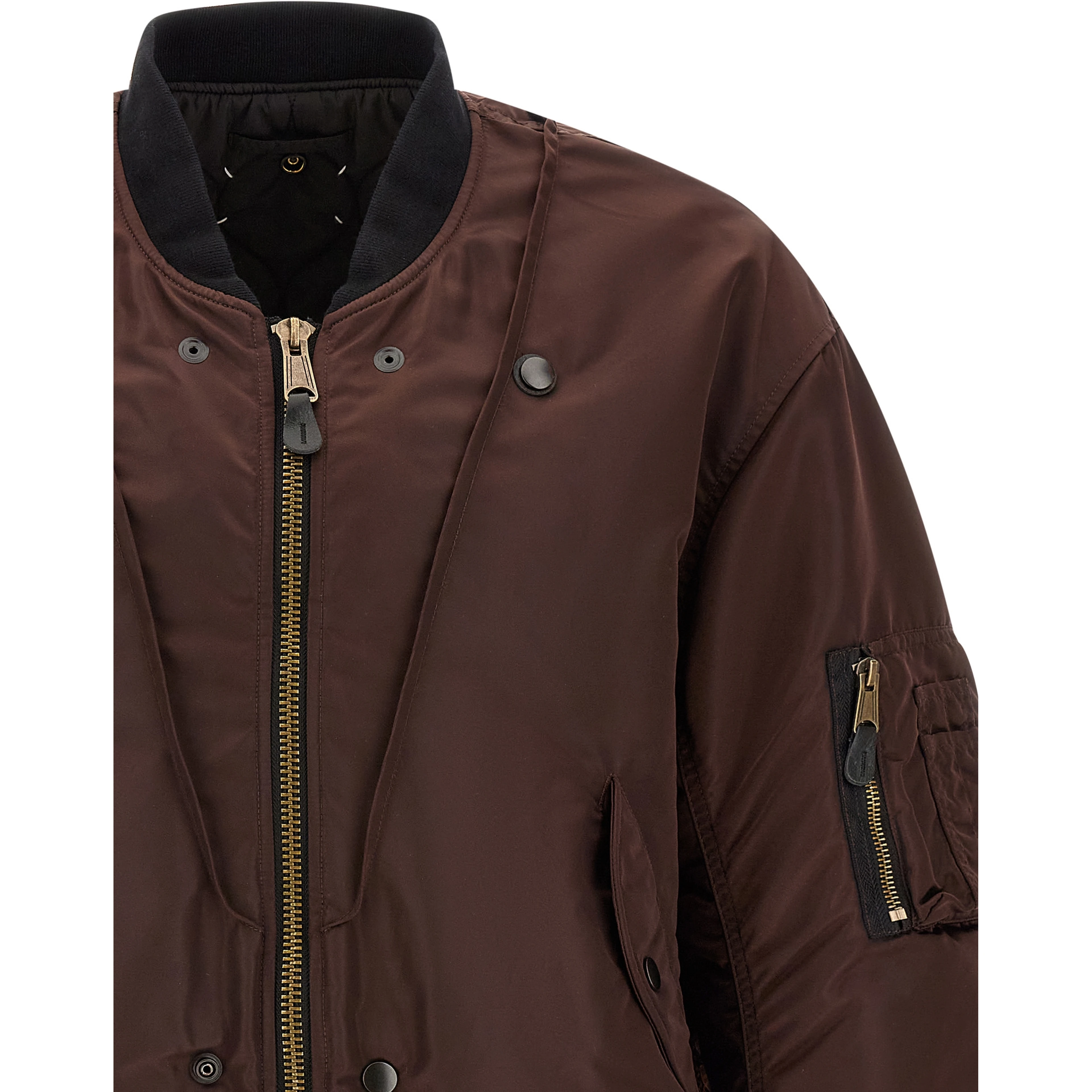 Multicolor Polyamide Bomber