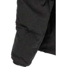 Black Polyester Parka