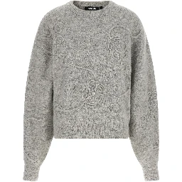 Gray Wool Cardigan