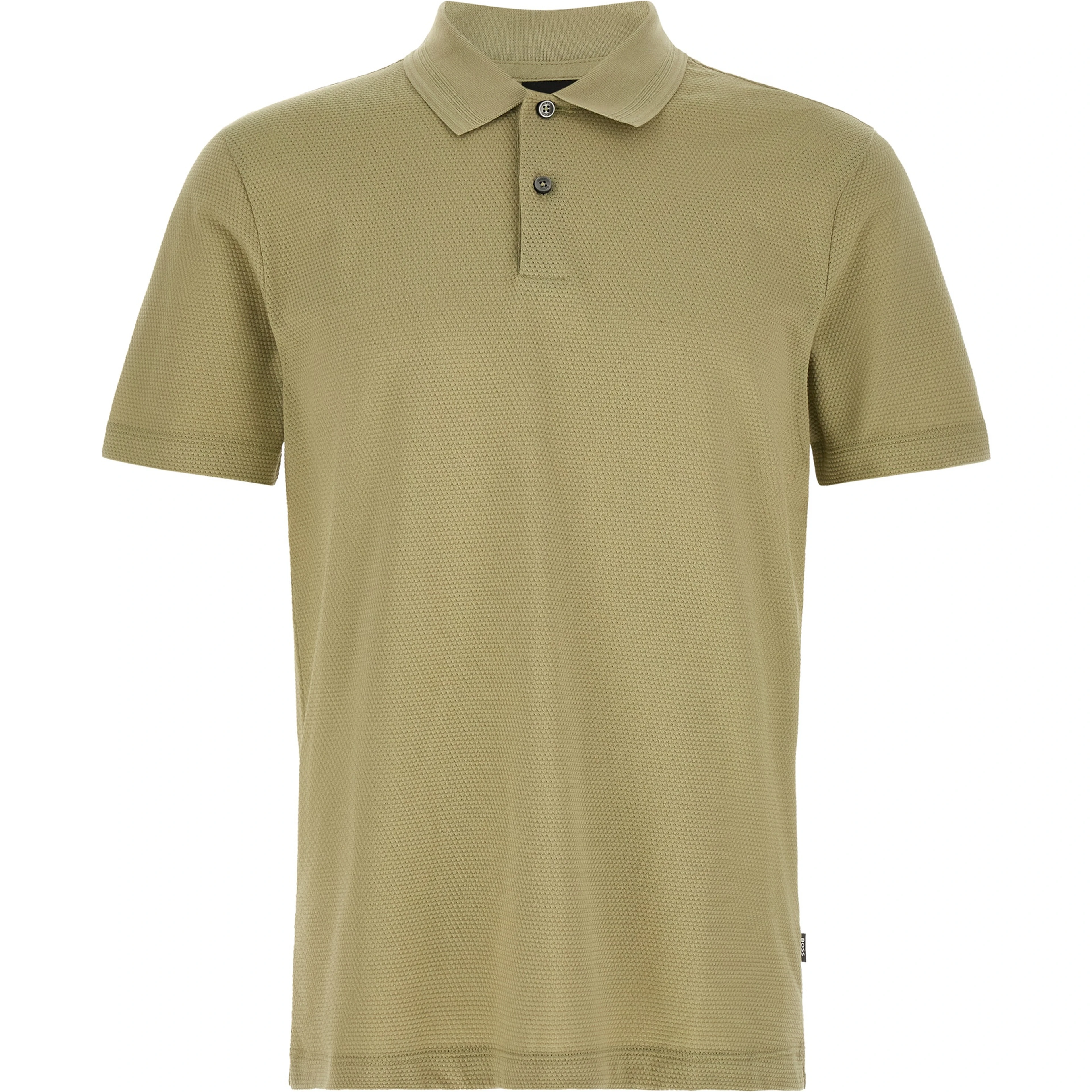 Beige Cotton Polo Shirt