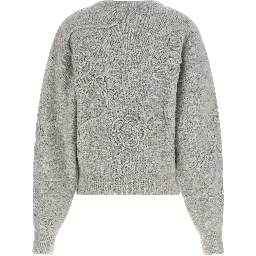 Gray Wool Cardigan