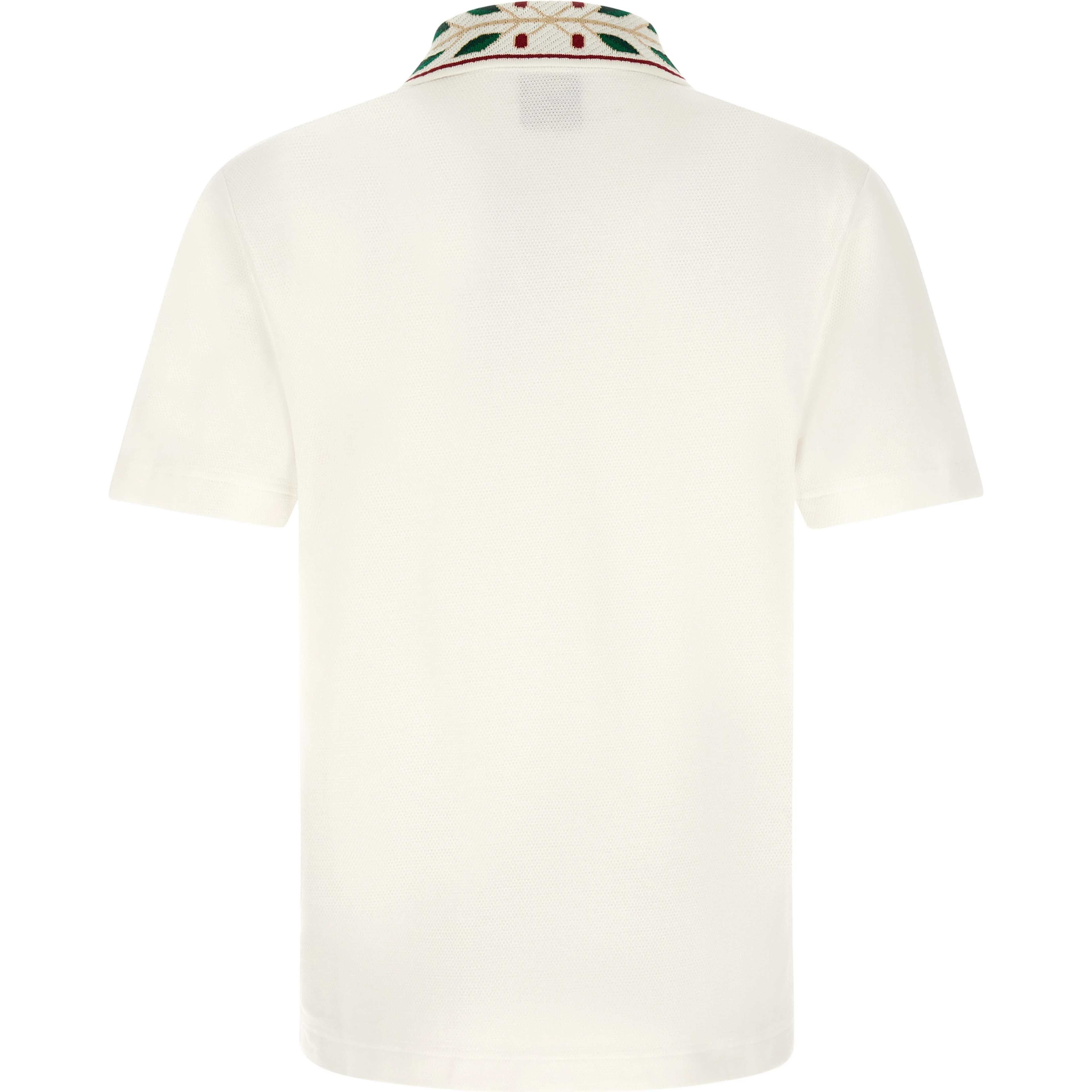 White Organic Cotton Polo Shirt