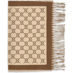 Beige Wool Oves Aries Scarf