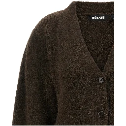 Brown Wool Cardigan