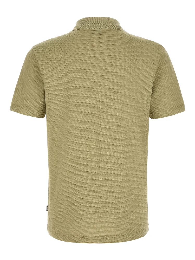 Beige Cotton Polo Shirt alternative