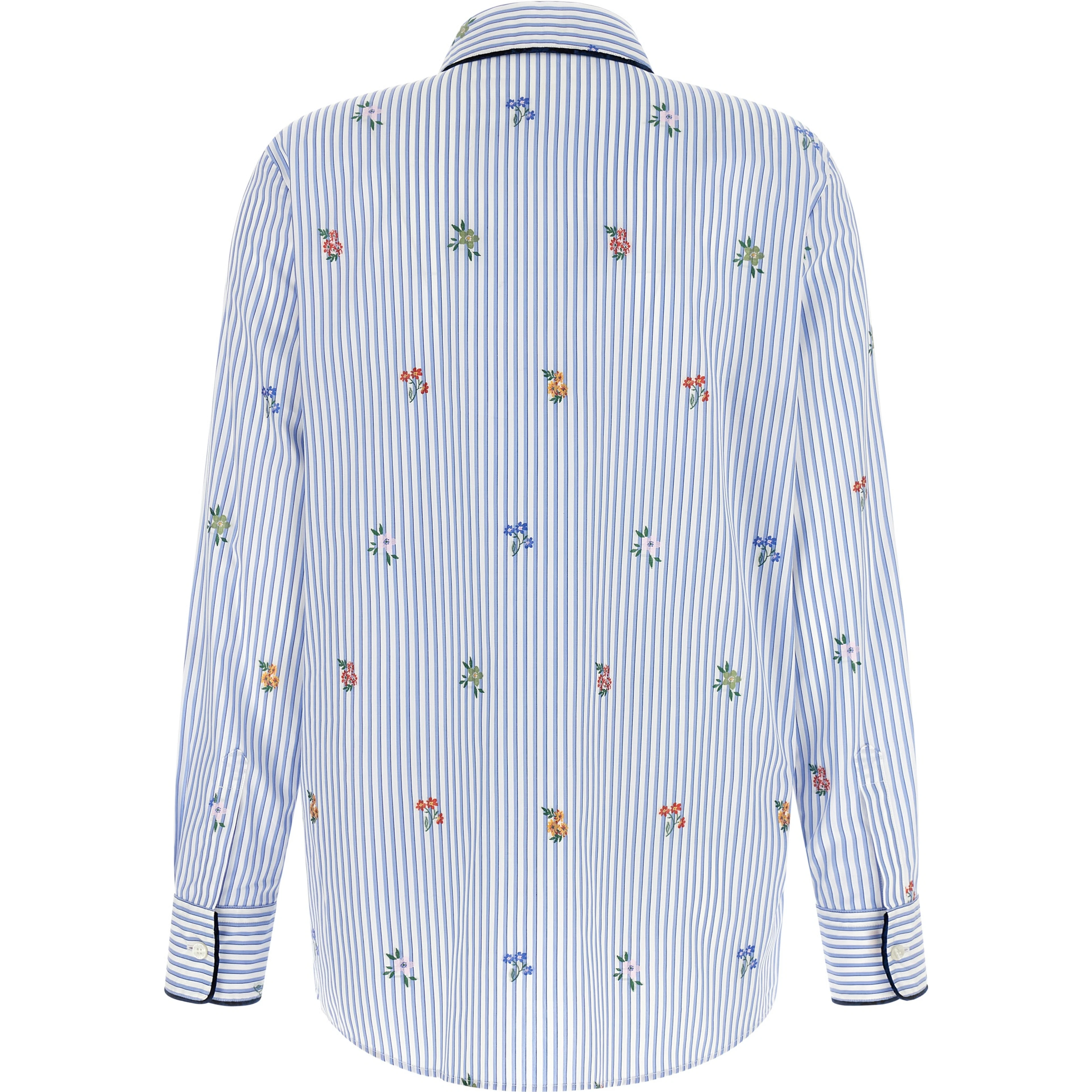 Blue Cotton Blouse