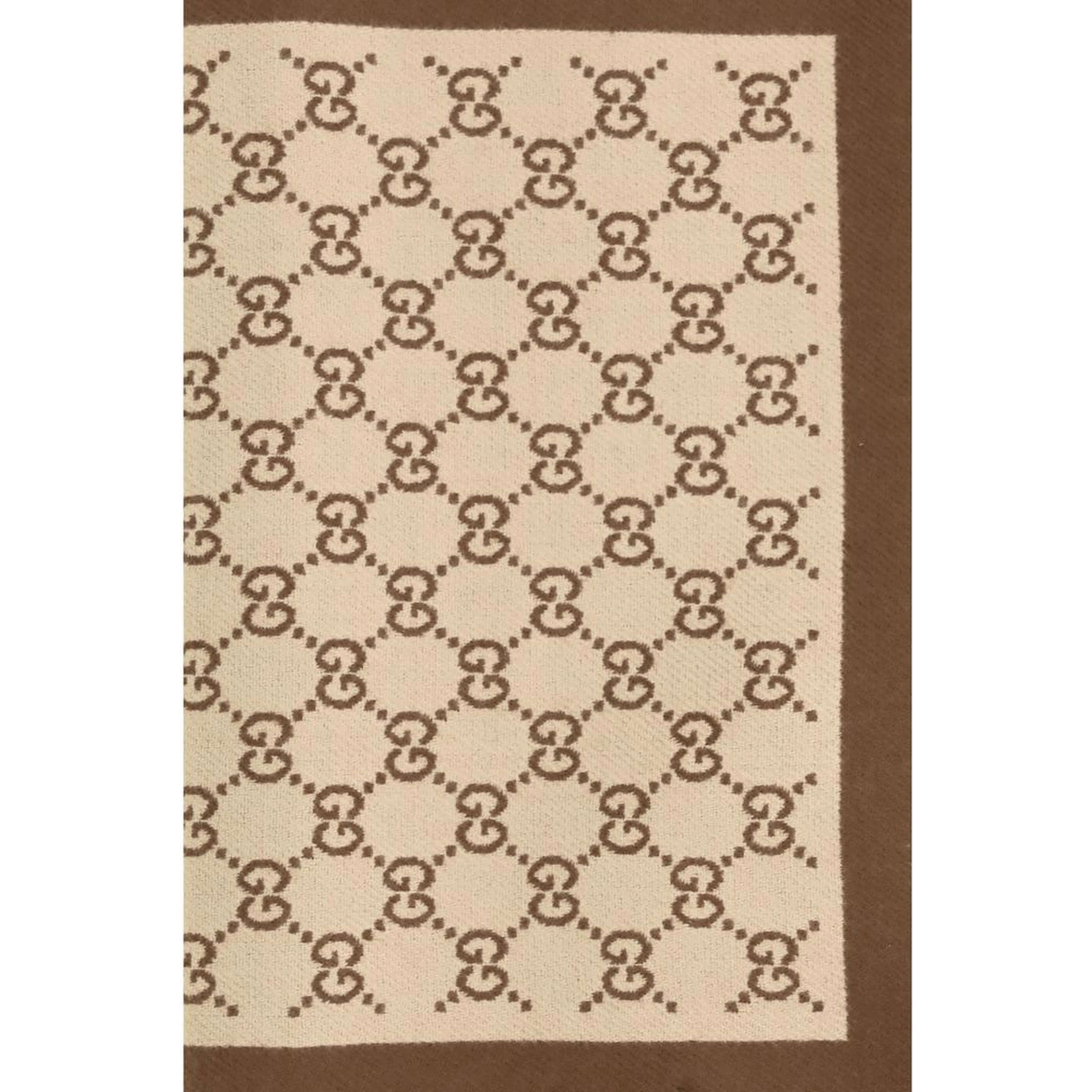 Beige Wool Oves Aries Scarf