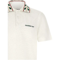 White Organic Cotton Polo Shirt