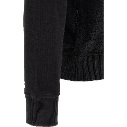 Black Cotton Sweatshirt