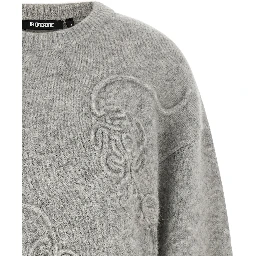 Gray Wool Cardigan
