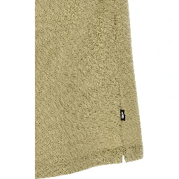 Beige Cotton Polo Shirt
