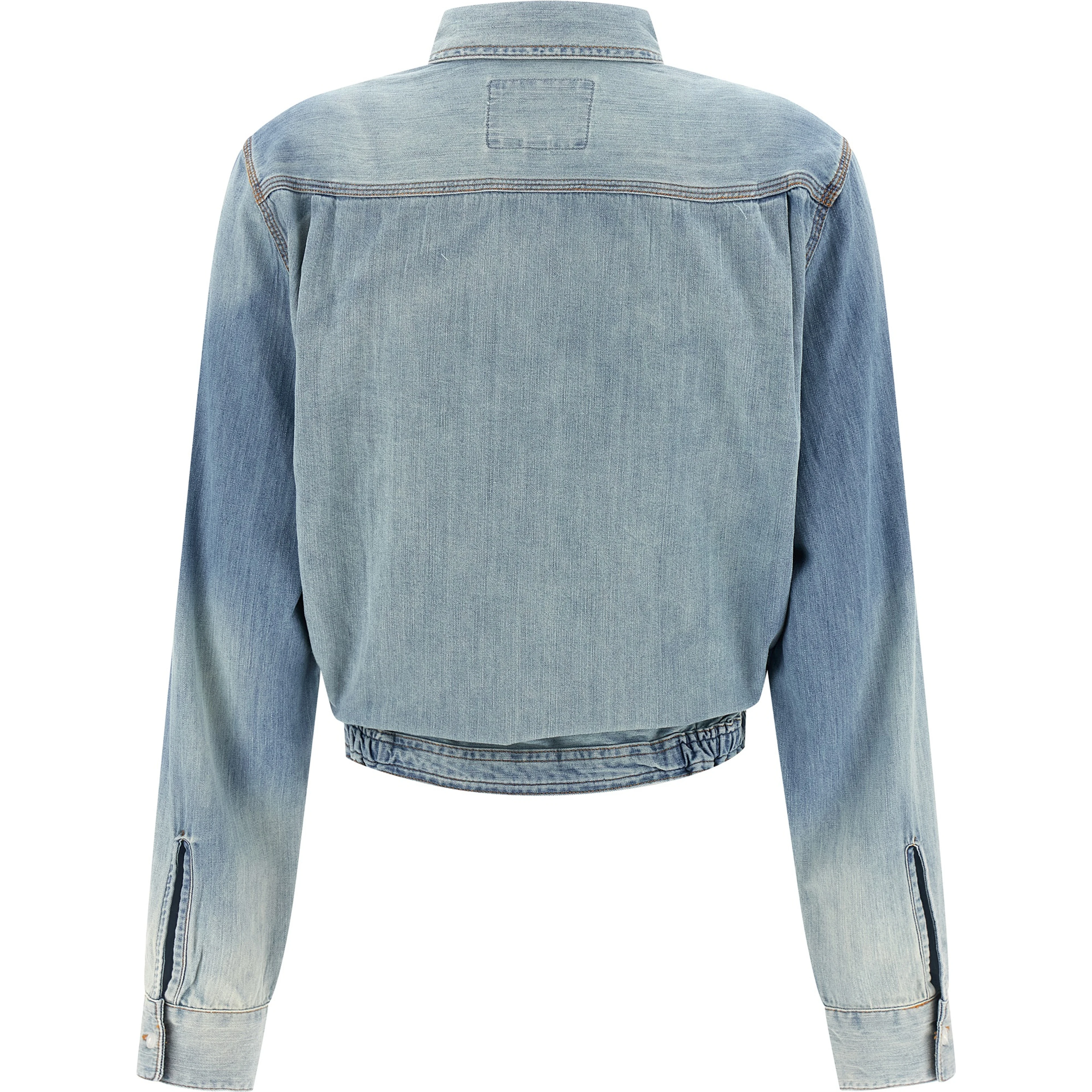 Blue Cotton Blouse