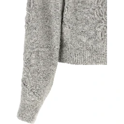 Gray Wool Cardigan