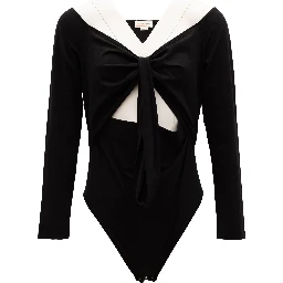 Black and White Cotton Top