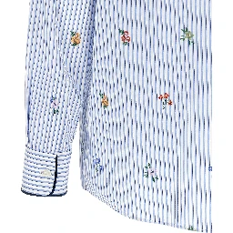 Blue Cotton Blouse