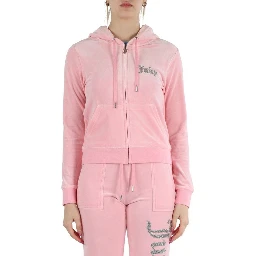 Pink Polyester Sweatshirt