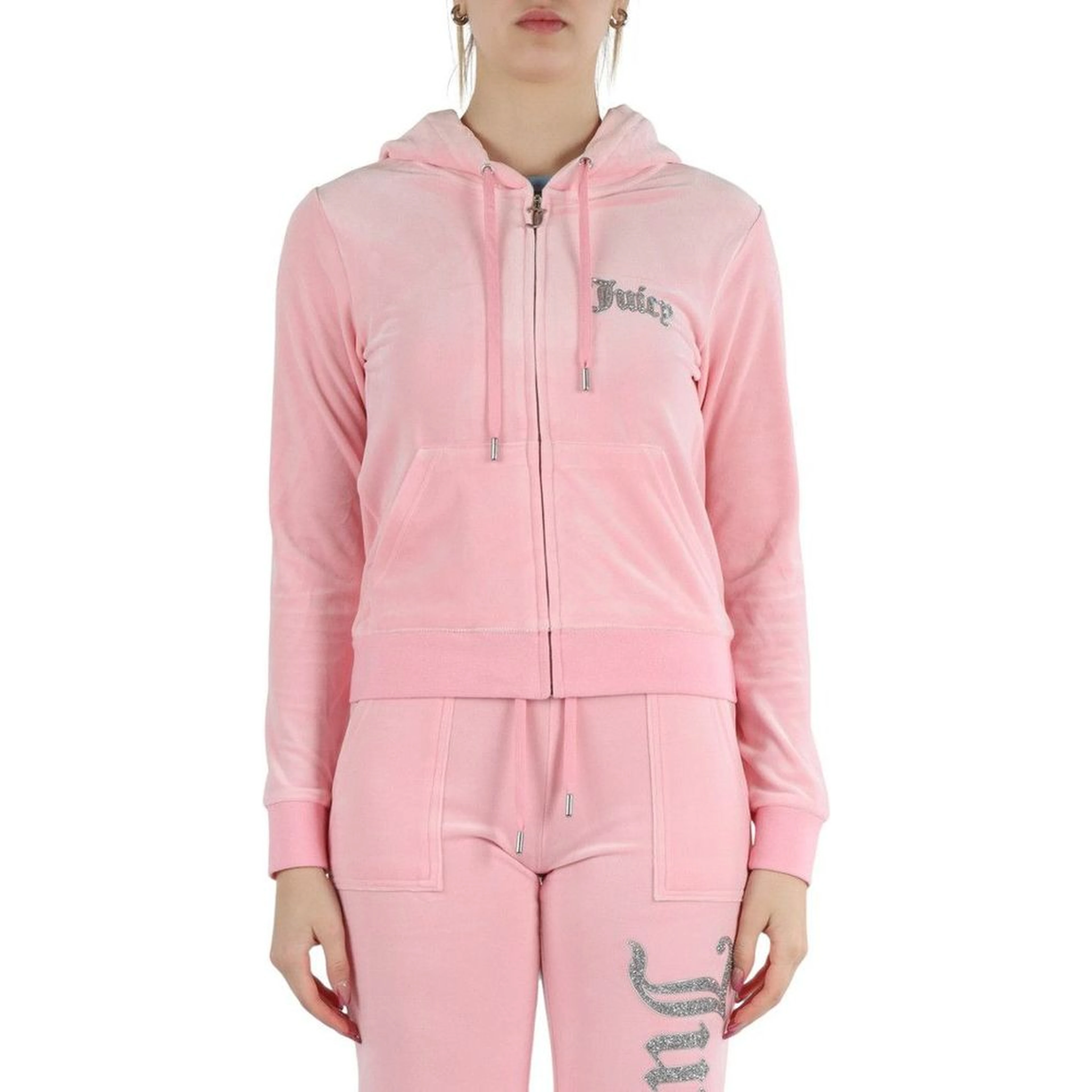 Pink Polyester Sweatshirt