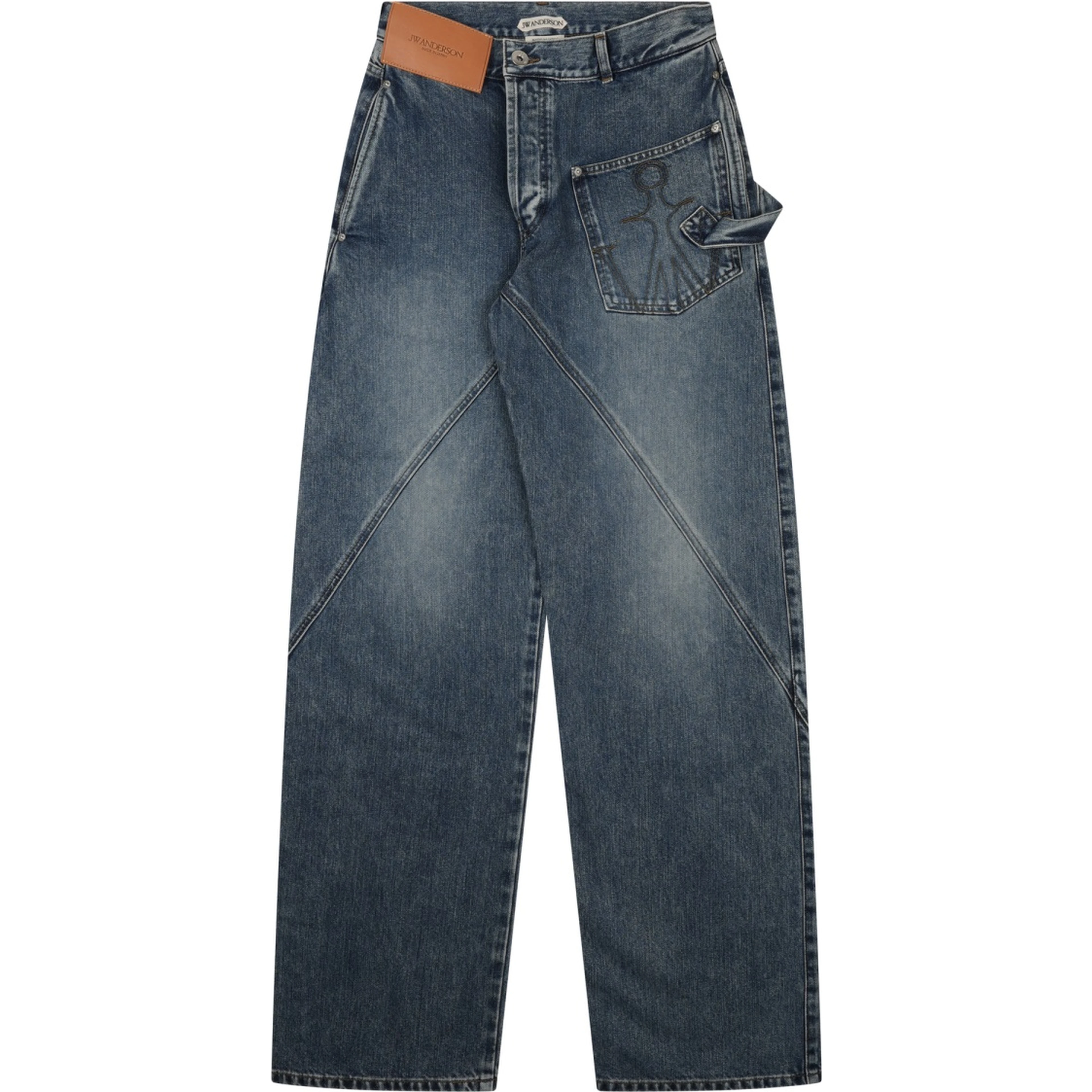 JEANS CON PATCH LOGO