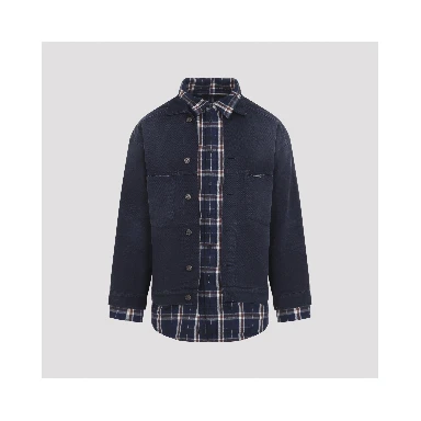 Balenciaga Patched Shirt Jacket