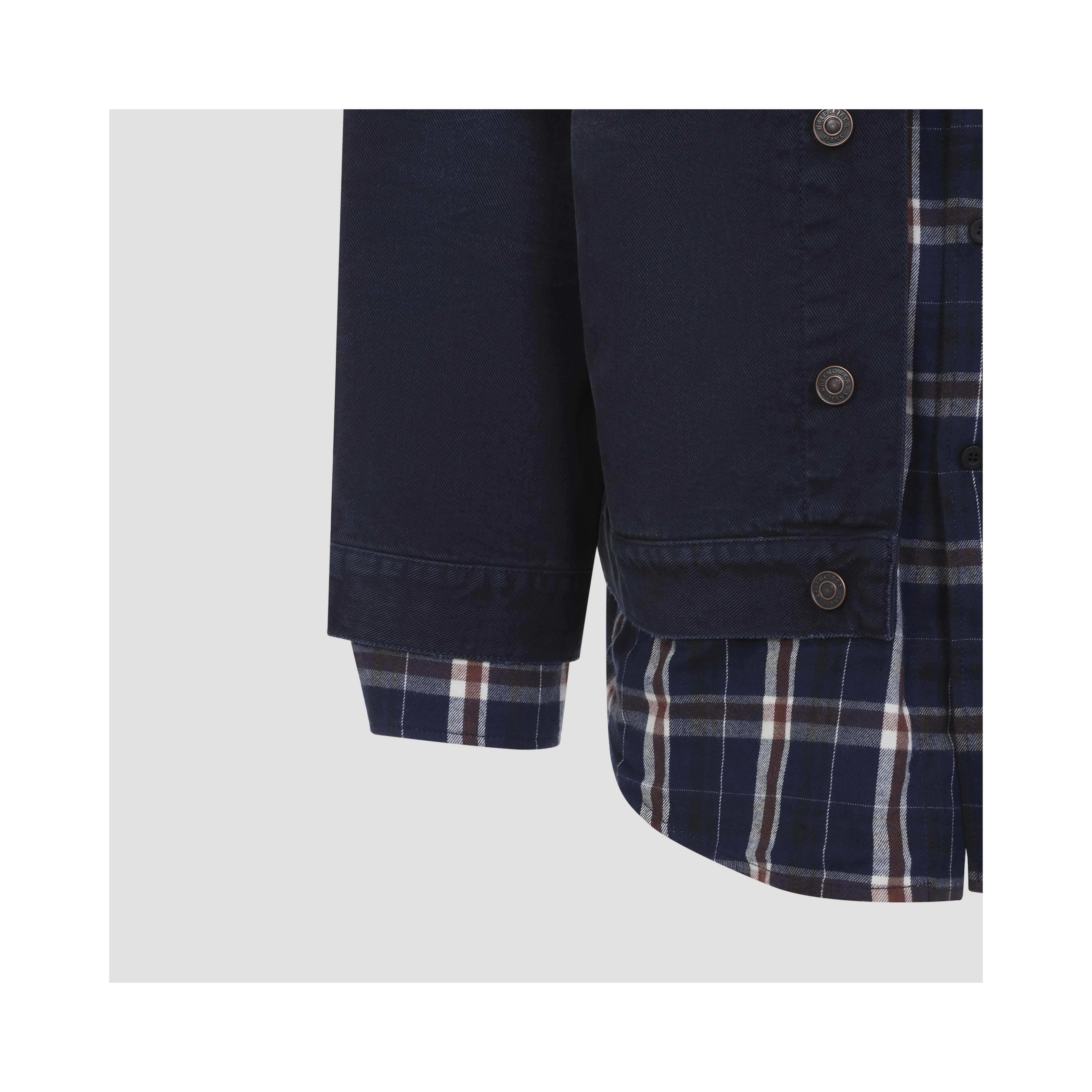 Balenciaga Patched Shirt Jacket
