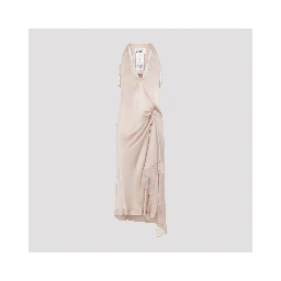 LACE SLIP MIDI DRESS