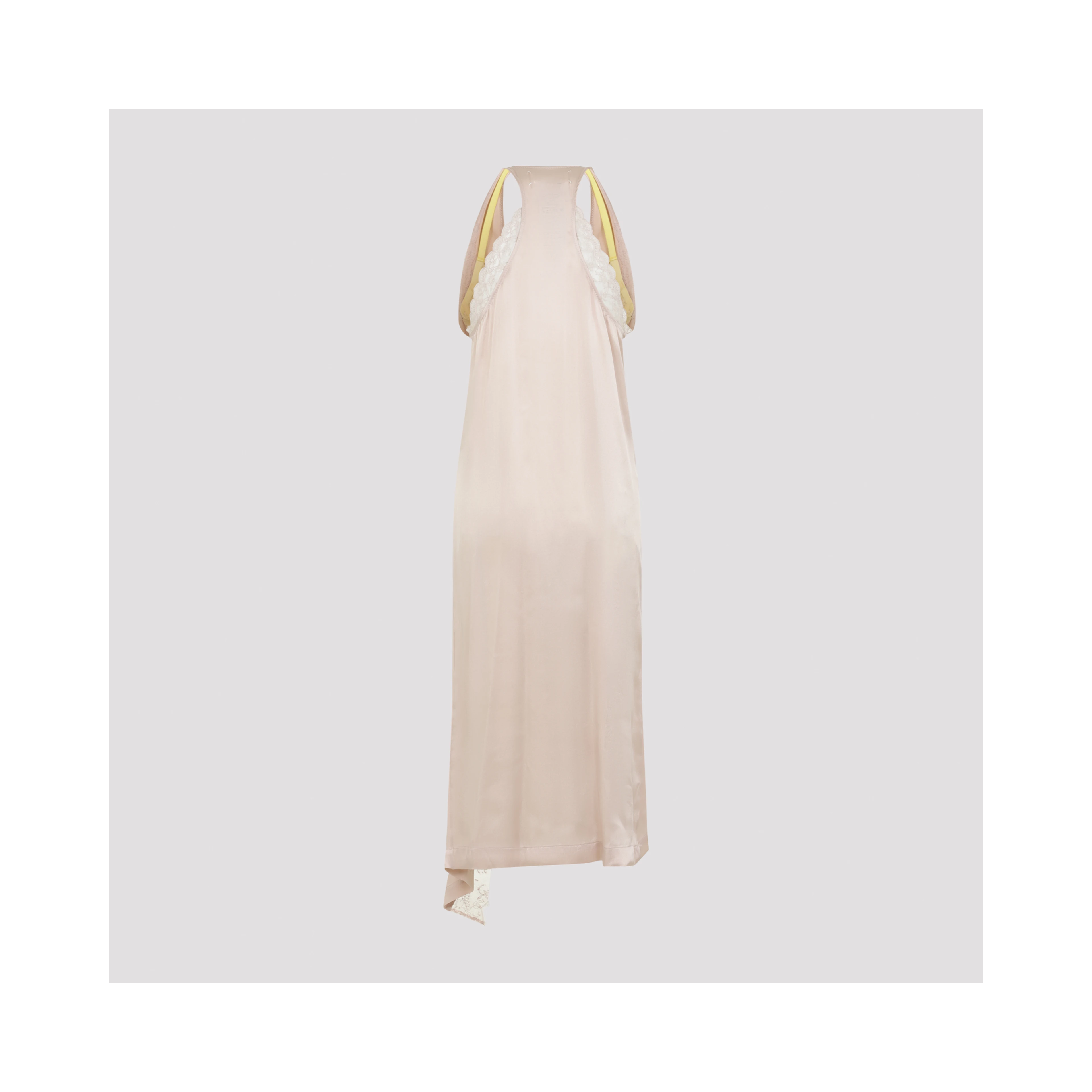LACE SLIP MIDI DRESS