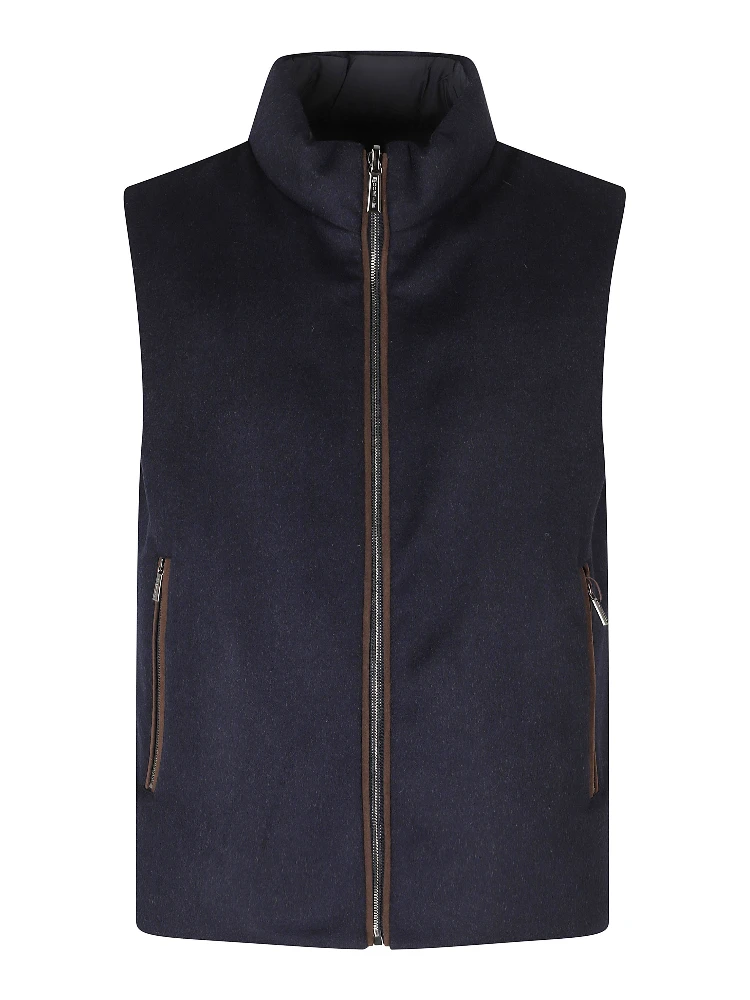 FALIERI LS9 GILET REVERSIBILE LANA CASH