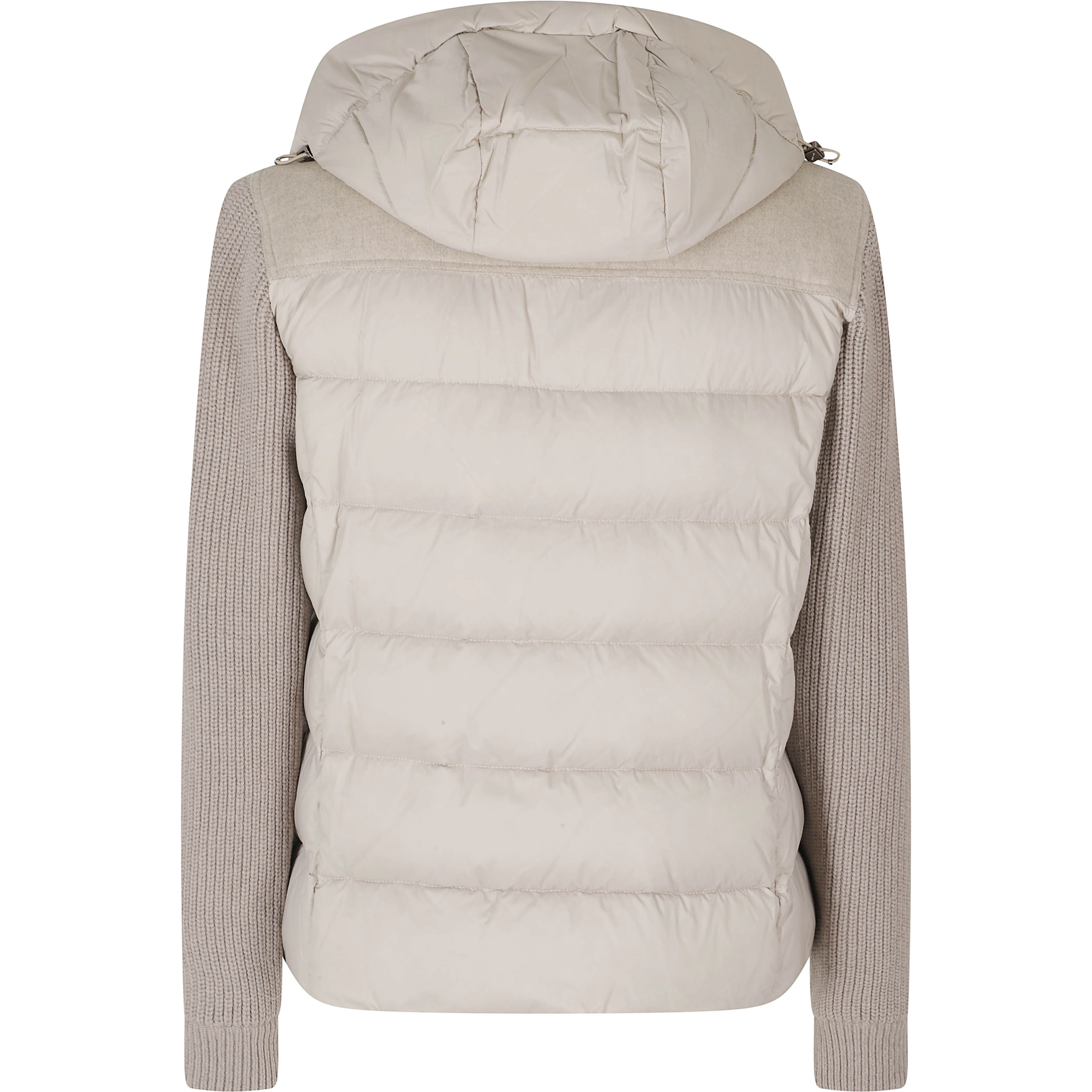 ALLORI LSM PIUMINO MANICHE IN MAGLIA LANA CASH NYLON