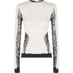 TOP RIB AND LACE