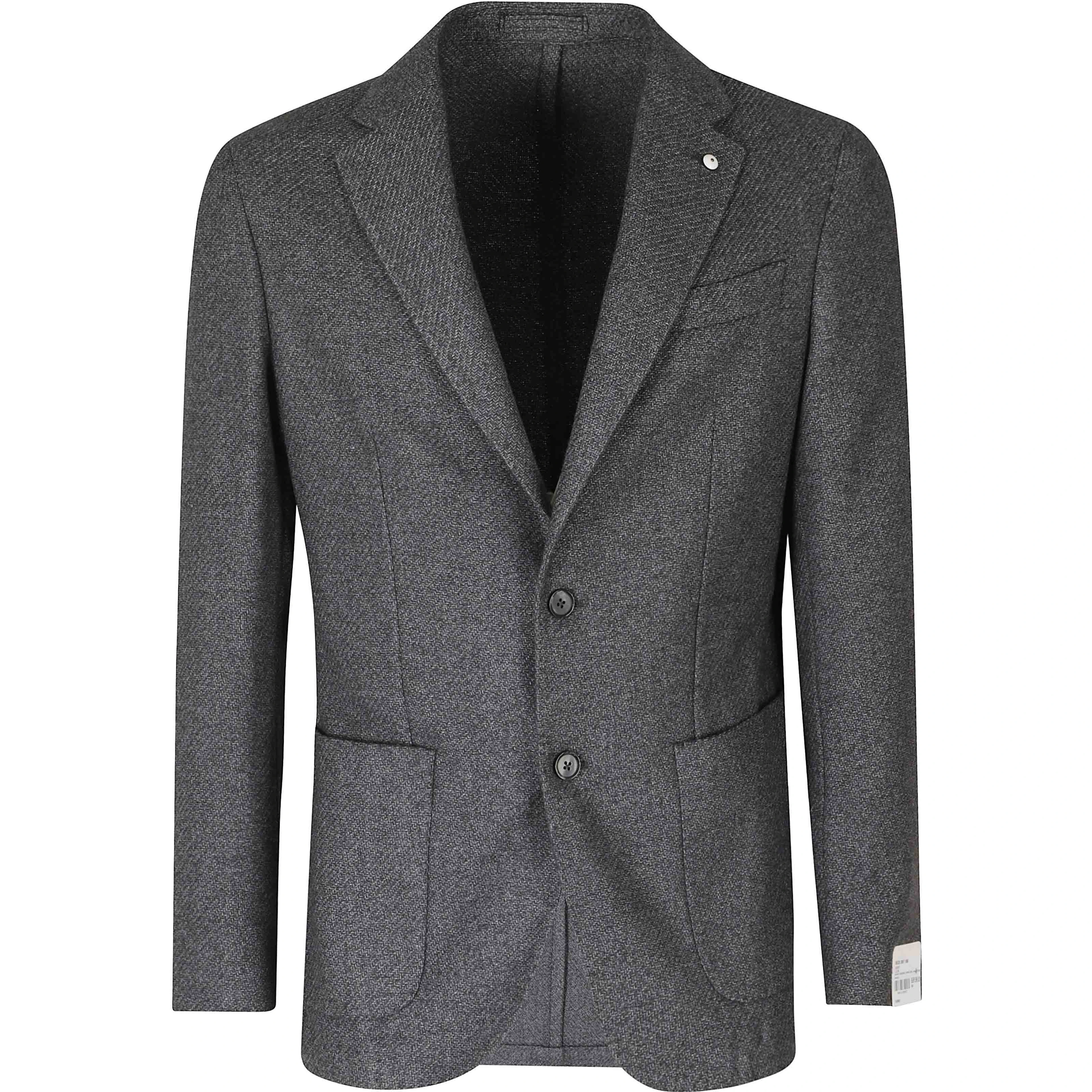GIACCA DIAGONALE ARMATURA LANA COTONE