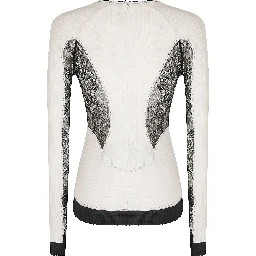 TOP RIB AND LACE
