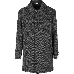 CAPPOTO LANA RAGLAN SPINATO