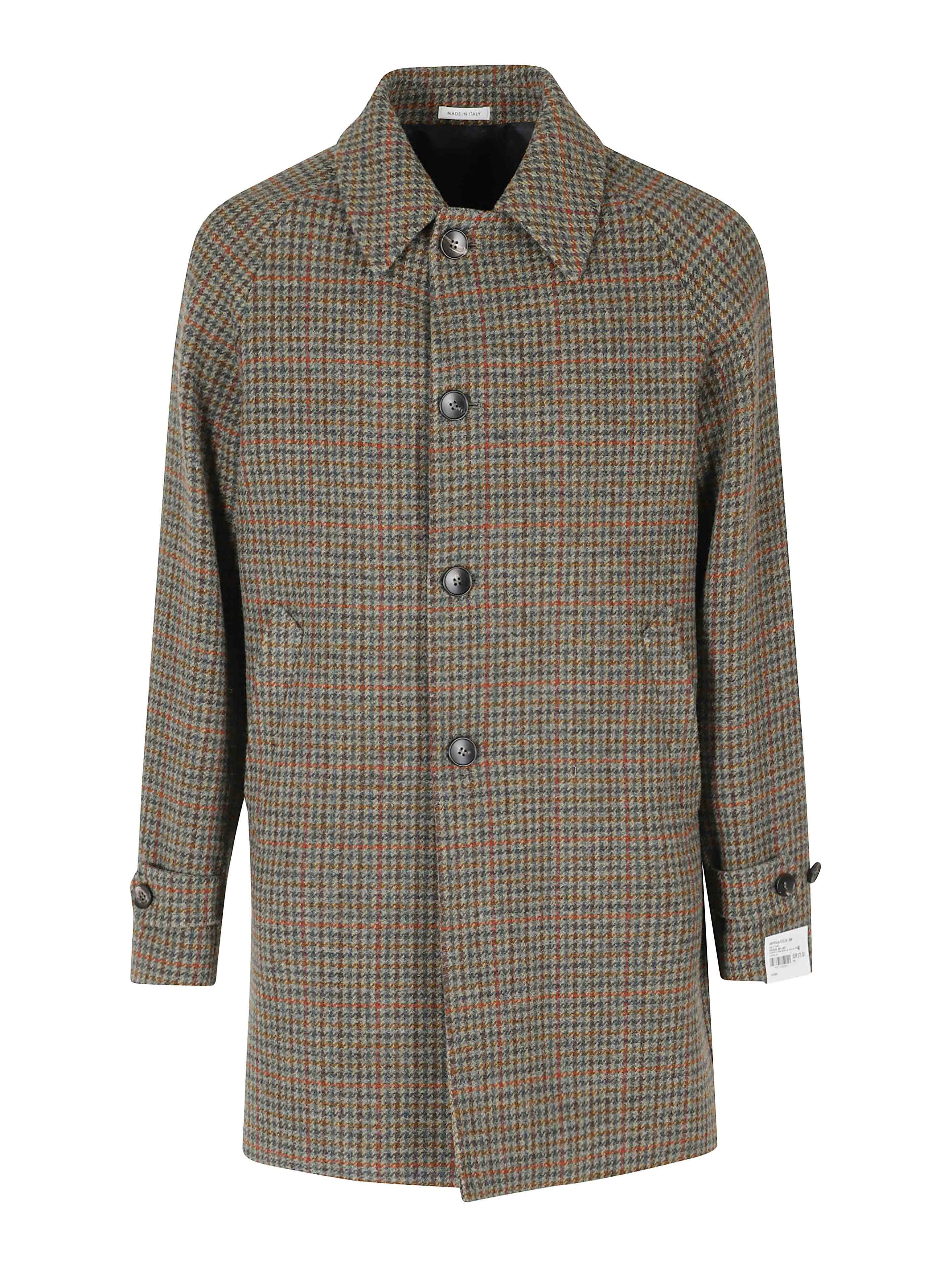 CAPPOTO LANA RAGLAN PIED DE POUL