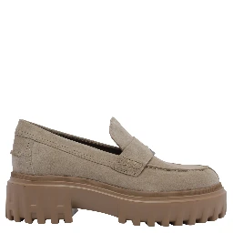 Hogan Flat shoes Beige