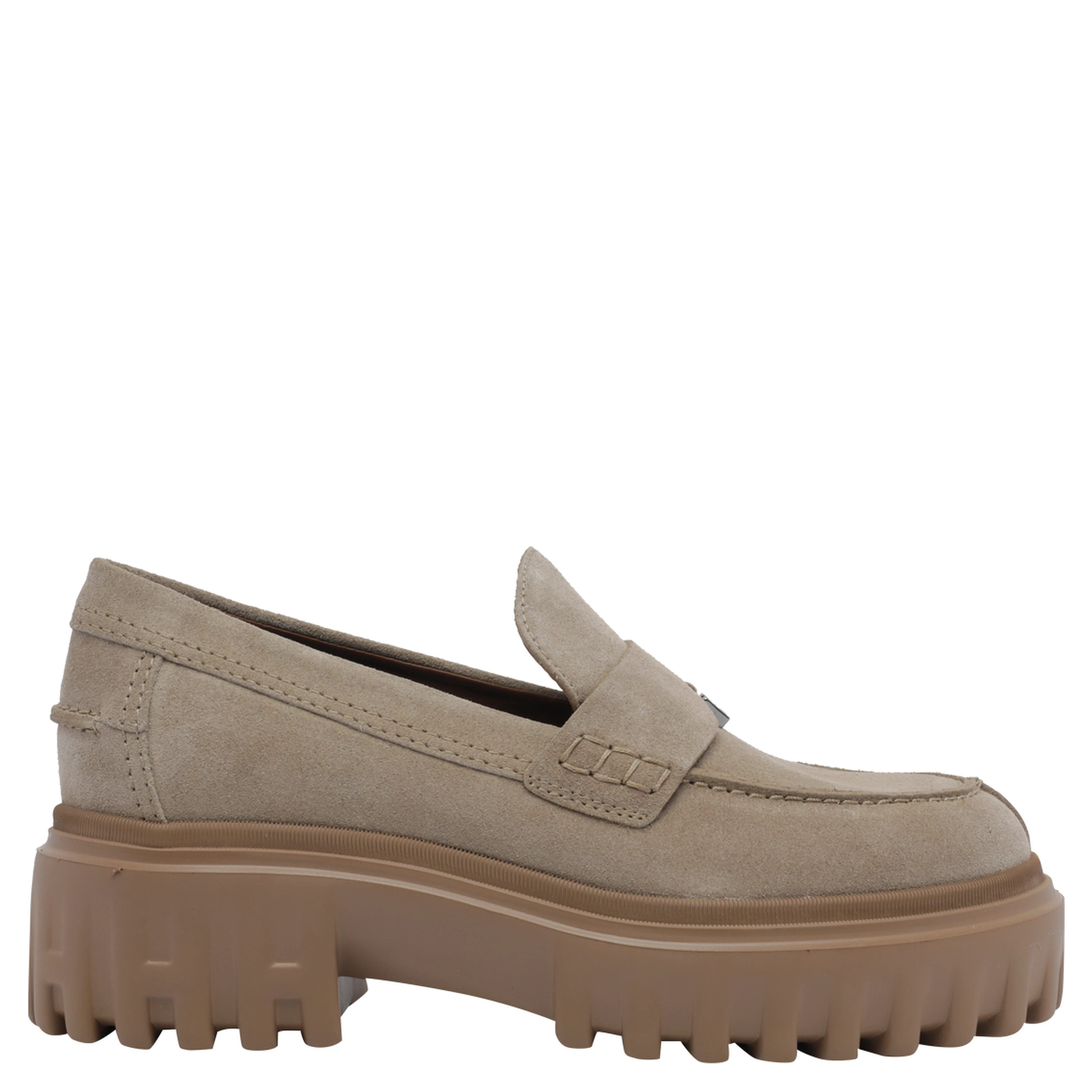 Hogan Flat shoes Beige